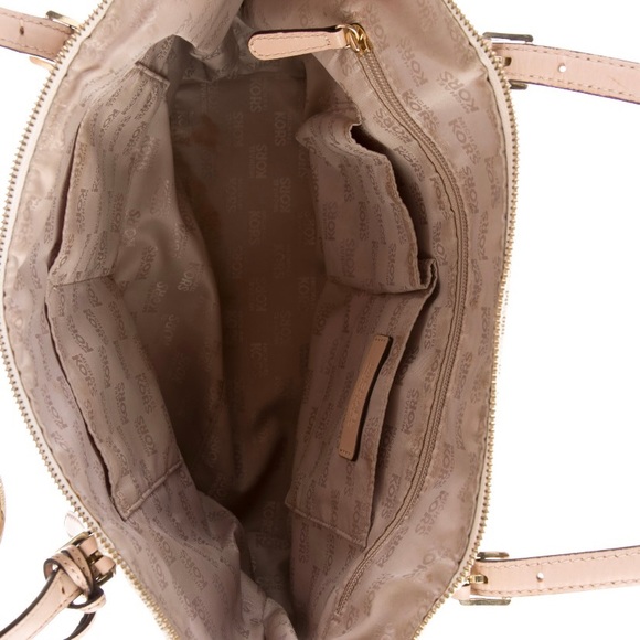 Michael Kors Leather Trimmed Monogram Tote - Picture 4 of 4